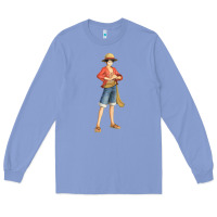Colony Blue one piece Long Sleeve Tee - linhVisuals