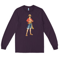 Plum one piece Long Sleeve Tee - linhVisuals