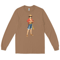 Toasted Coconut one piece Long Sleeve Tee - linhVisuals