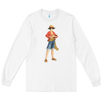 White one piece Long Sleeve Tee - linhVisuals