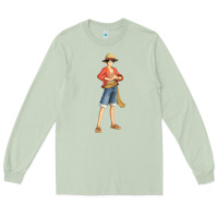 Matcha one piece Long Sleeve Tee - linhVisuals