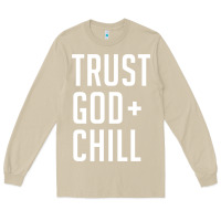 Mushroom trust god and chill tee vintage pullover hoodie Long Sleeve Tee - linhVisuals