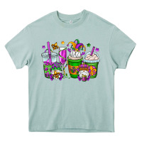 Arona mardi gras gnomes coffee cups Heavy Core Tee - OliviaCreatesArt