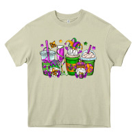 Mossy mardi gras gnomes coffee cups Heavy Core Tee - OliviaCreatesArt