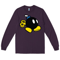 Plum bomb Long Sleeve Tee - linhVisuals