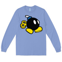 Colony Blue bomb Long Sleeve Tee - linhVisuals