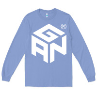 Colony Blue Gancube Long Sleeve Tee - linhVisuals