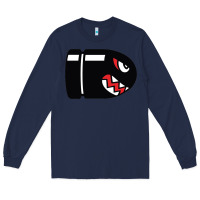 Navy bullet bill Long Sleeve Tee - linhVisuals