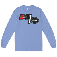 Colony Blue Hurst Old Long Sleeve Tee - linhVisuals