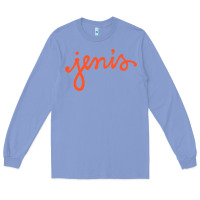 Colony Blue Jenis Ice Creams Long Sleeve Tee - linhVisuals