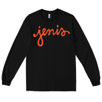 Black Jenis Ice Creams Long Sleeve Tee - linhVisuals