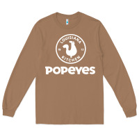Toasted Coconut Popeyes Long Sleeve Tee - linhVisuals