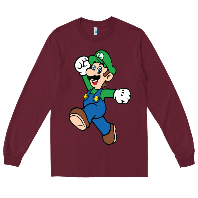Luigi Long Sleeve Tee by linhVisuals | Teevron