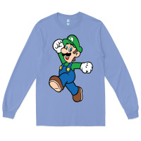 Colony Blue luigi Long Sleeve Tee - linhVisuals