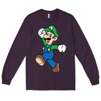 Plum luigi Long Sleeve Tee - linhVisuals