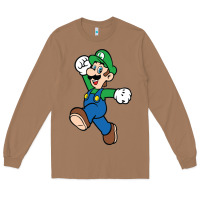 Toasted Coconut luigi Long Sleeve Tee - linhVisuals