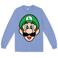 Colony Blue luigi Long Sleeve Tee - linhVisuals