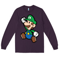 Plum paper luigi Long Sleeve Tee - linhVisuals
