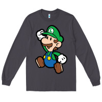 Smoke paper luigi Long Sleeve Tee - linhVisuals