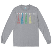Heather Grey Tally Hall Ties Long Sleeve Tee - linhVisuals