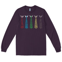 Plum Tally Hall Ties Long Sleeve Tee - linhVisuals