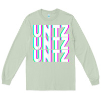 Matcha untz untz untz techno dubstep riddim raver dj party t shirt Long Sleeve Tee - linhVisuals