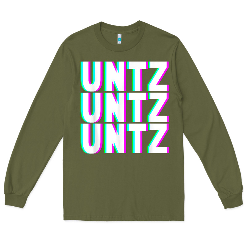 Untz Untz Untz Techno Dubstep Riddim Raver Dj Party T Shirt Long Sleeve Tee by linhVisuals | Teevron