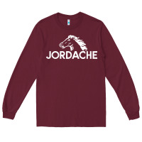 Burgundy Jordache Long Sleeve Tee - linhVisuals