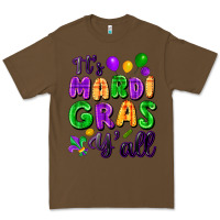 Cacao It's Mardi Gras y'all Premium Tee - FaDigitalArtStudio