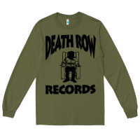 Army Green death row record Long Sleeve Tee - linhVisuals