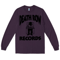 Plum death row record Long Sleeve Tee - linhVisuals