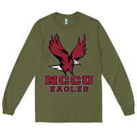 Army Green nccu eagles Long Sleeve Tee - linhVisuals
