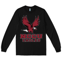 Black nccu eagles Long Sleeve Tee - linhVisuals