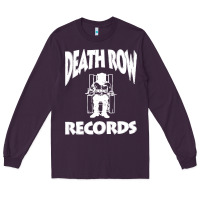 Plum death row record Long Sleeve Tee - linhVisuals