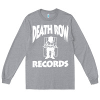Heather Grey death row record Long Sleeve Tee - linhVisuals