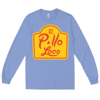 Colony Blue el pollo loco Long Sleeve Tee - linhVisuals