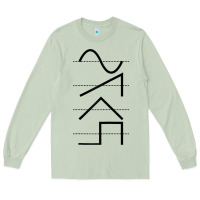 Matcha vintage analog synthesizer techno waveform   synth nerd raglan basebal Long Sleeve Tee - linhVisuals