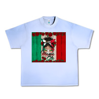 Grape Ice mexican messy bun mamacita Urban Heavy Tee - BundleAndBundleShop