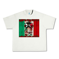 Pistachio mexican messy bun mamacita Urban Heavy Tee - BundleAndBundleShop