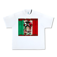 White mexican messy bun mamacita Urban Heavy Tee - BundleAndBundleShop