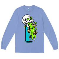 Colony Blue skull pez Long Sleeve Tee - linhVisuals