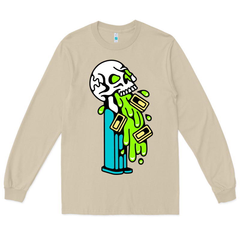 Skull Pez Long Sleeve Tee by linhVisuals | Teevron
