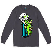 Smoke skull pez Long Sleeve Tee - linhVisuals