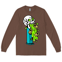 Chestnut skull pez Long Sleeve Tee - linhVisuals
