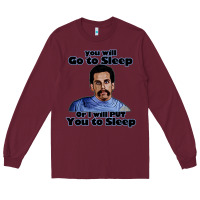 Burgundy happy gilmore Long Sleeve Tee - linhVisuals