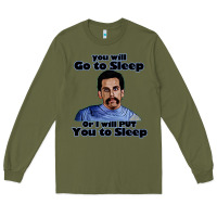 Army Green happy gilmore Long Sleeve Tee - linhVisuals