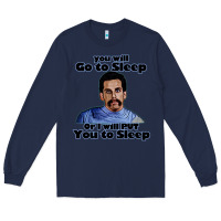Navy happy gilmore Long Sleeve Tee - linhVisuals