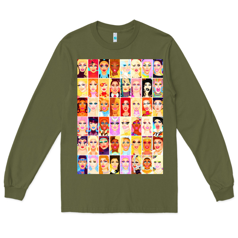 Drag Royalty   Rupauls Drag Race Long Sleeve Tee by linhVisuals | Teevron