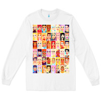 White drag royalty   rupauls drag race Long Sleeve Tee - linhVisuals