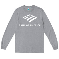 Heather Grey Financial services company america Long Sleeve Tee - linhVisuals